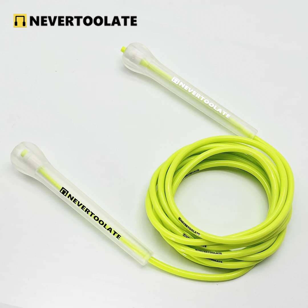 不晚家超耐摔蒜头柄跳绳中考成人室内室外耐寒零下冬天抗冻低温绳