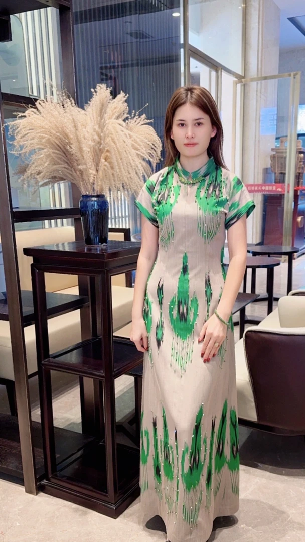 艾特莱斯atlas中式旗袍