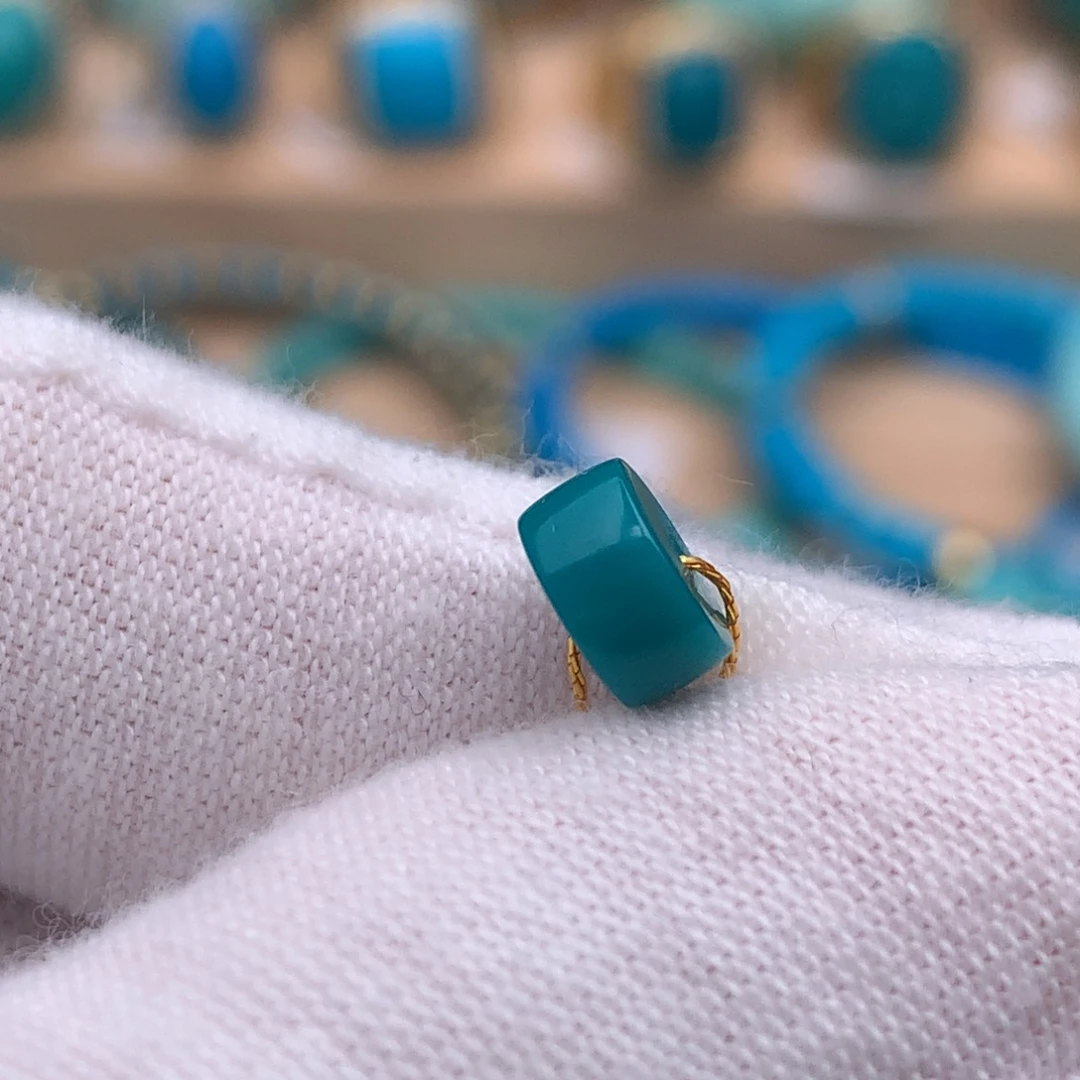 绿松石未镶嵌配饰6.6mm