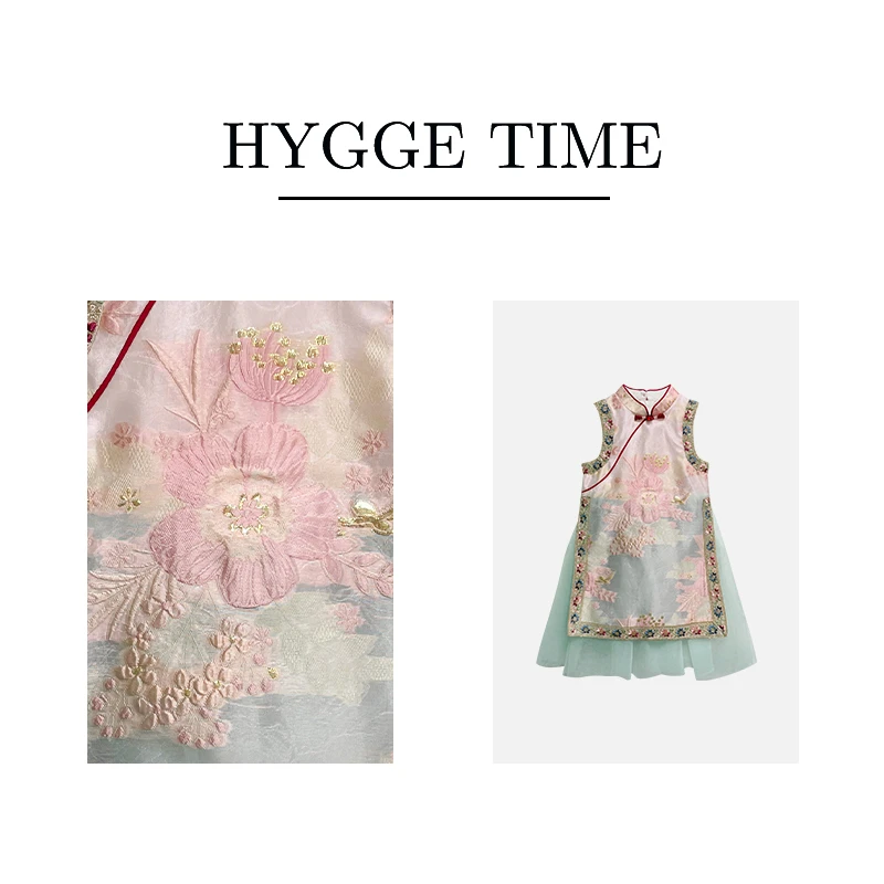 【甘棠】新中式国风2024早春中国风新款复古日常连衣裙汉服24X091