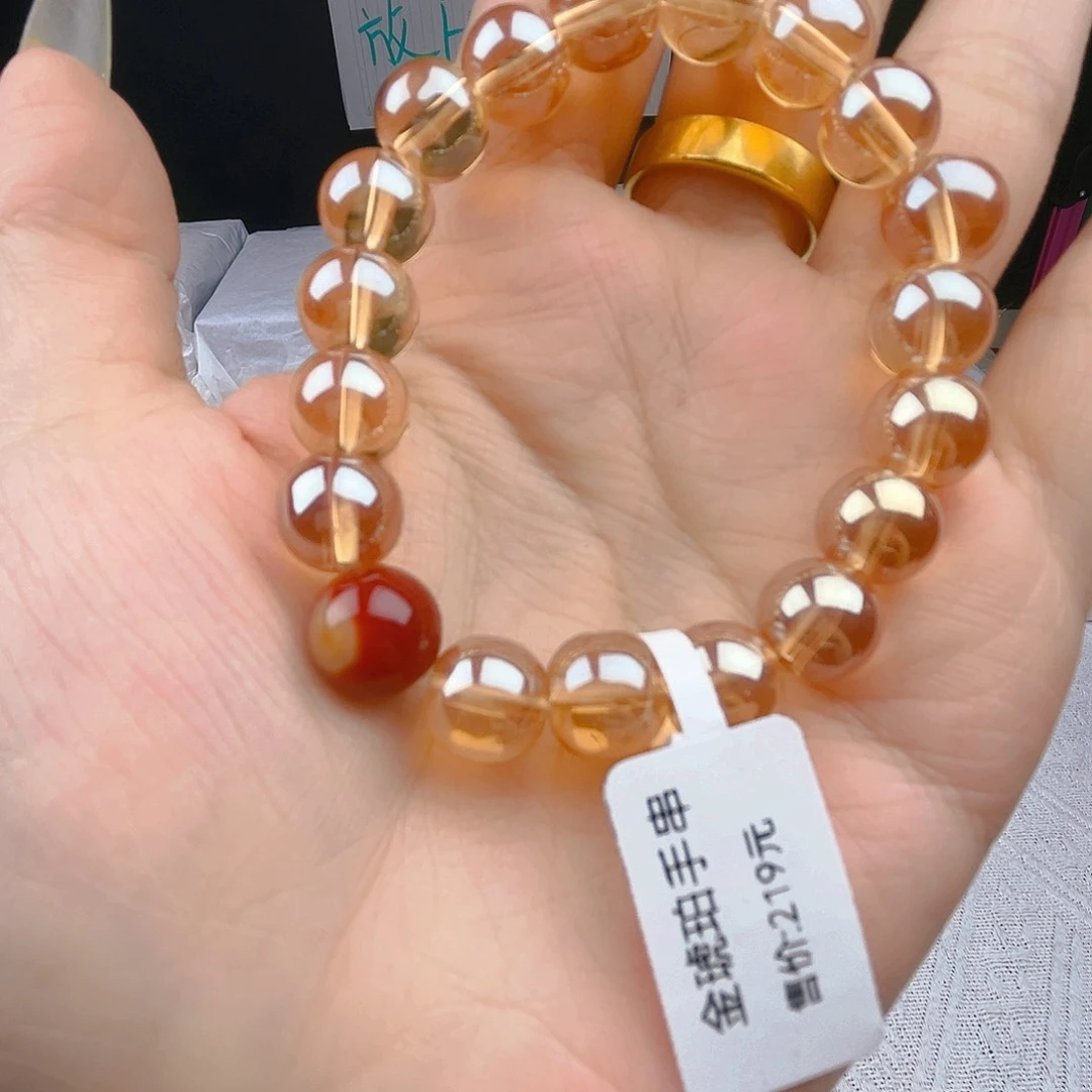 玛瑙/玉髓手链合金