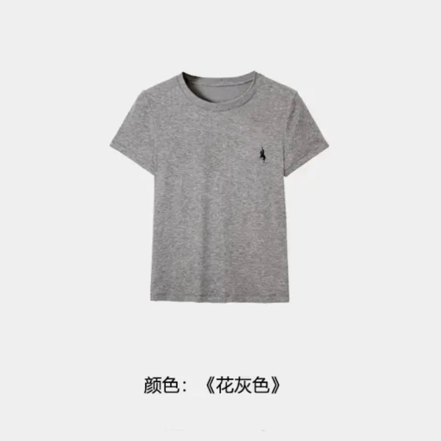 【MZ】面膜T莱赛尔夏季透气T恤女款圆领薄款常规袖潮流休闲82510