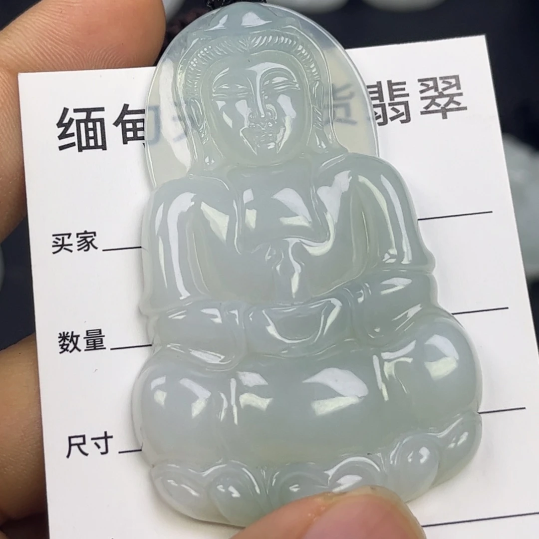 翡翠未镶嵌颈饰缅甸翡翠