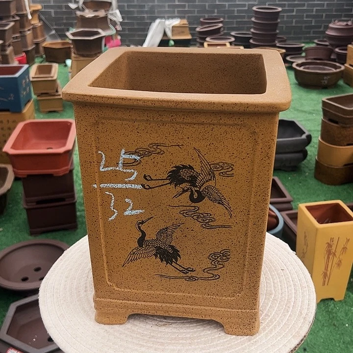 紫砂赵*武紫砂花盆花盆