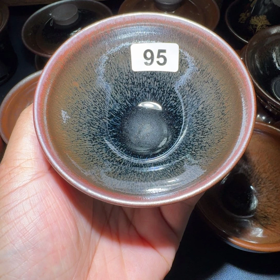 勇***气小雨茶盏，手工柴烧