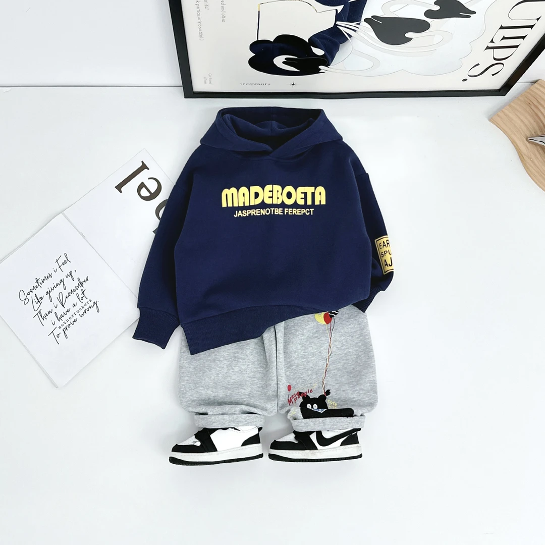 儿童卫衣连帽2025秋新款秋装男童春秋上衣 HZ25632 悠悠童话童装