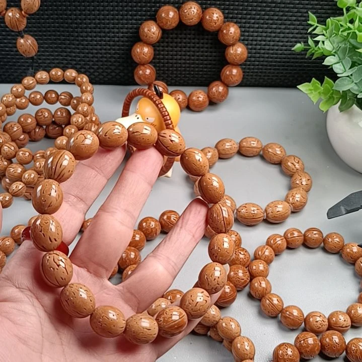 二***锋手串桃核铁籽鸡蛋黄鸽子蛋13