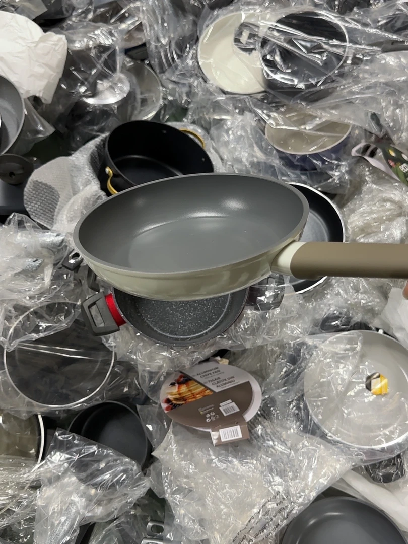 韩国Glasslock 外贸原单 A81 炒煎锅口径20cm，高度4cm,