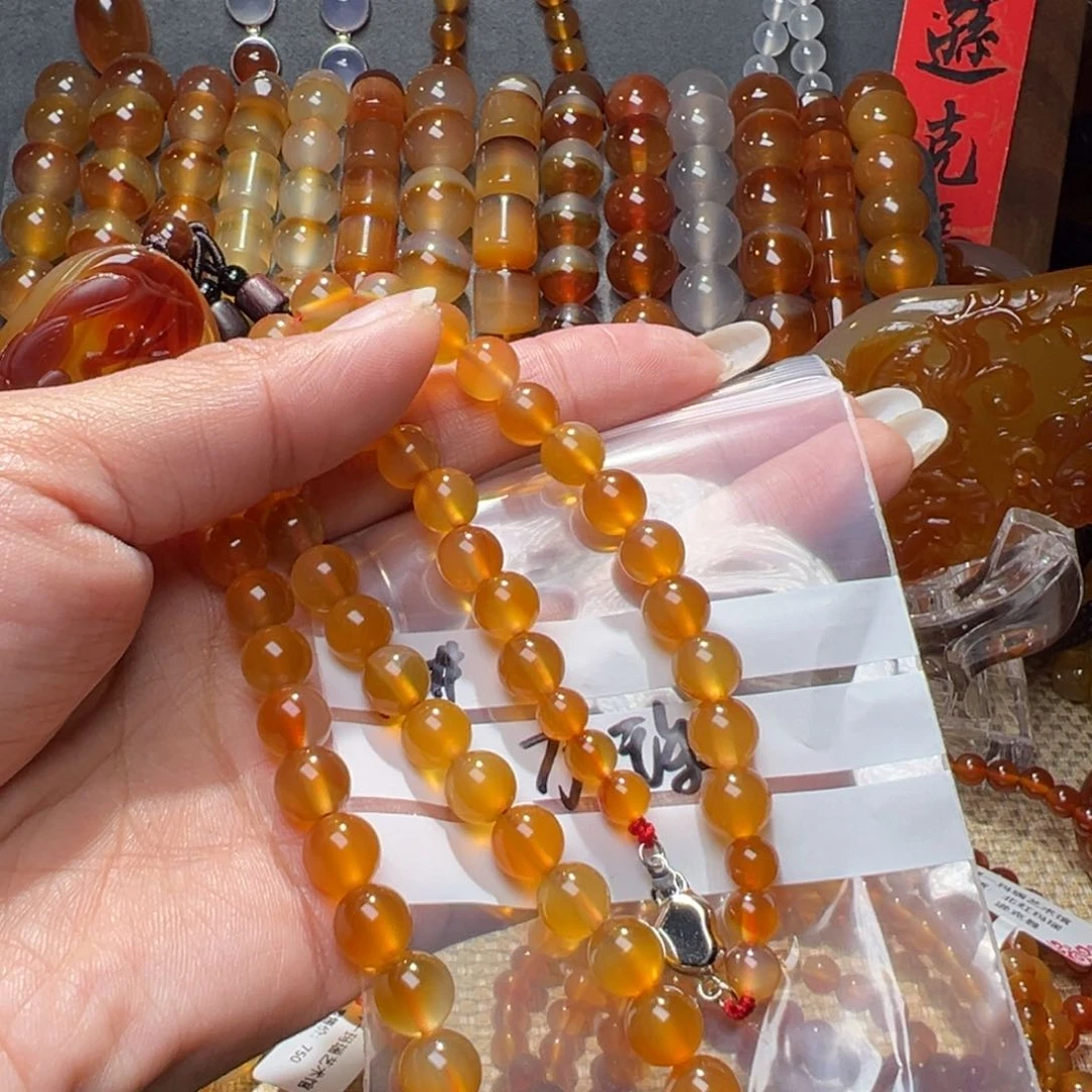 玛瑙/玉髓合金颈饰星*11