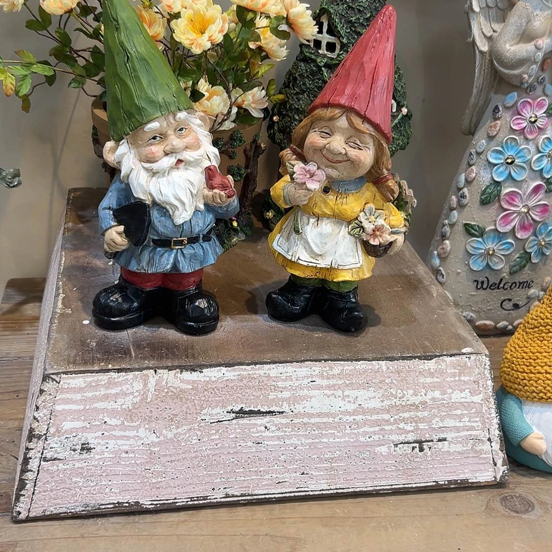 花园摆件红红火火