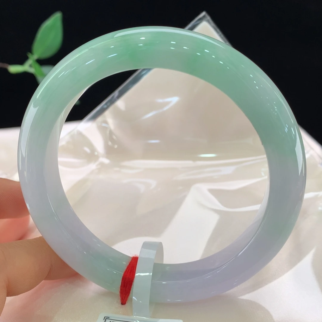 翡翠未镶嵌手镯62+圈口5199