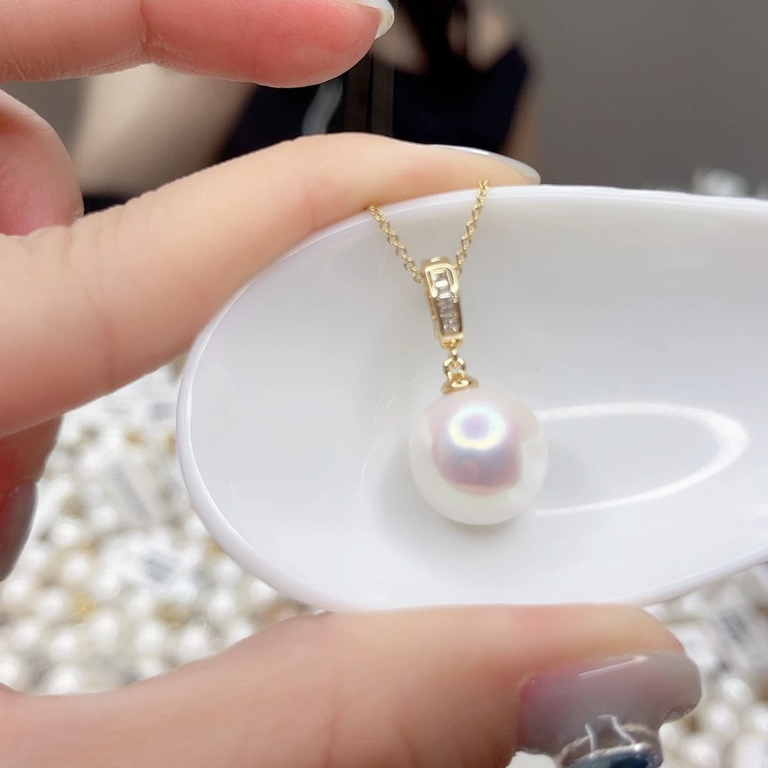 淡水珍珠合金吊坠(赠链)