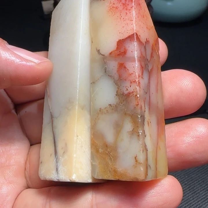 寿山石福集福寿山石印章