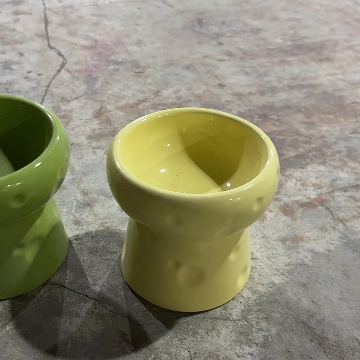 陶瓷奶酪碗黄色陶瓷