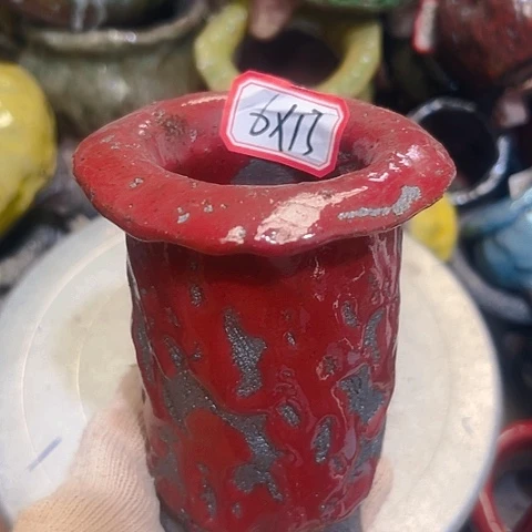粗陶花盆手工花盆制作