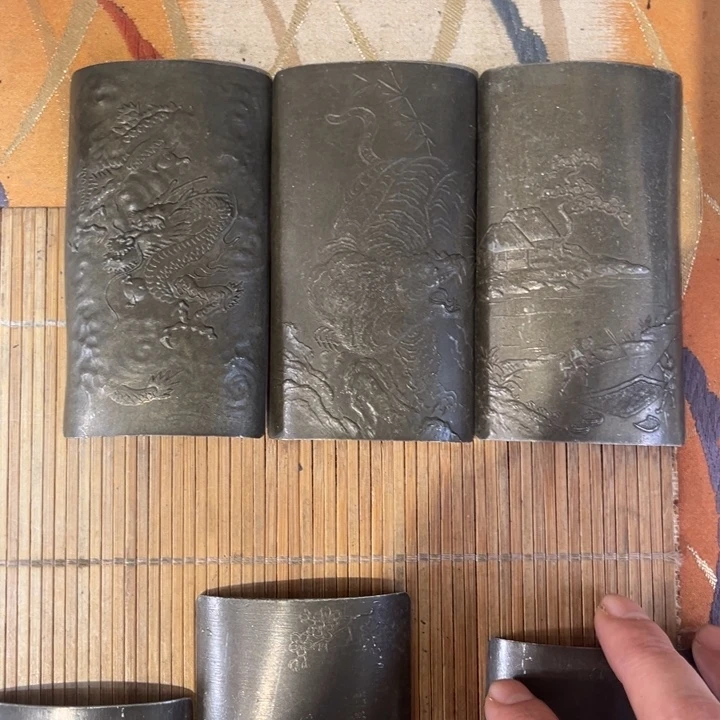 J***‍锡中古工艺品摆件