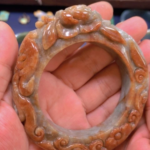 【闪购商品】翡翠手链未镶嵌开*翡翠