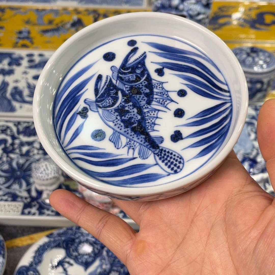 景德镇陶瓷手工手绘