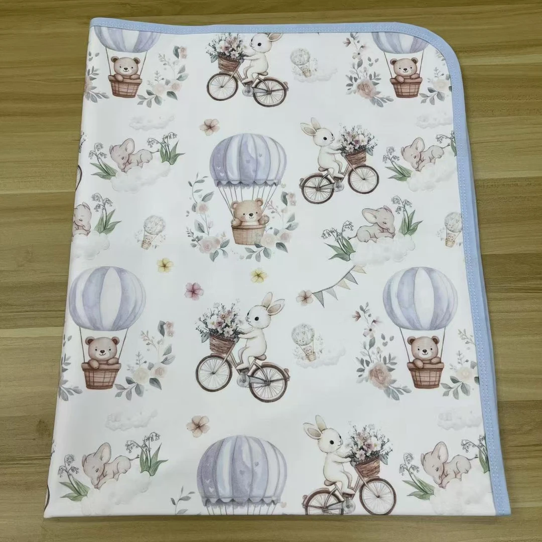 婴儿新生儿隔尿垫80*100  四季可用 吸湿透气不闷热