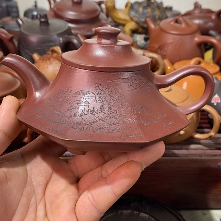 紫砂茶壶精工制作