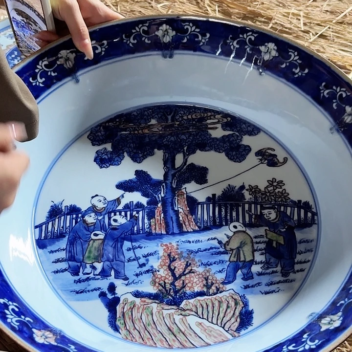 摆件景德镇高温陶瓷人物