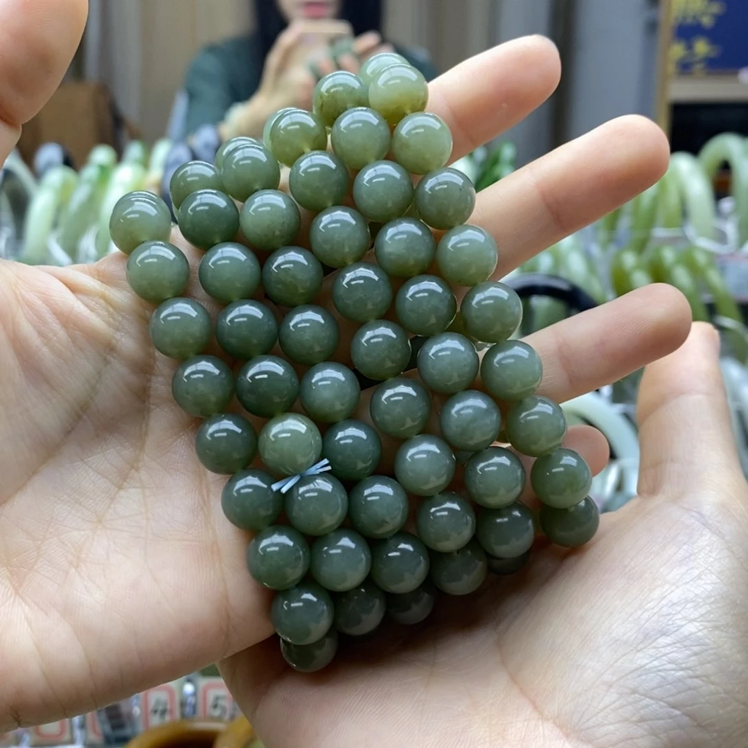 手串未镶嵌和田玉卡10