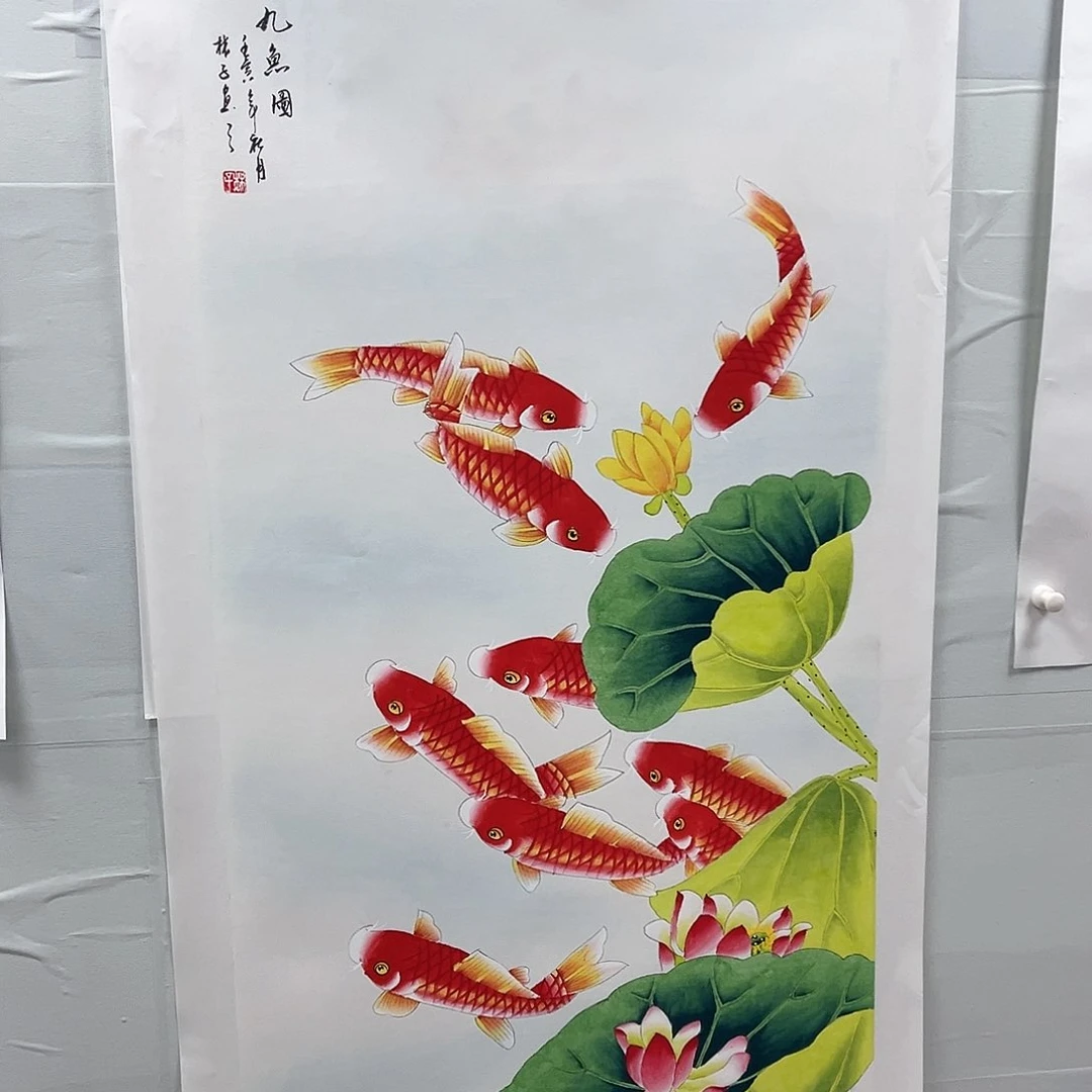 国画国画作品宣纸纯手绘