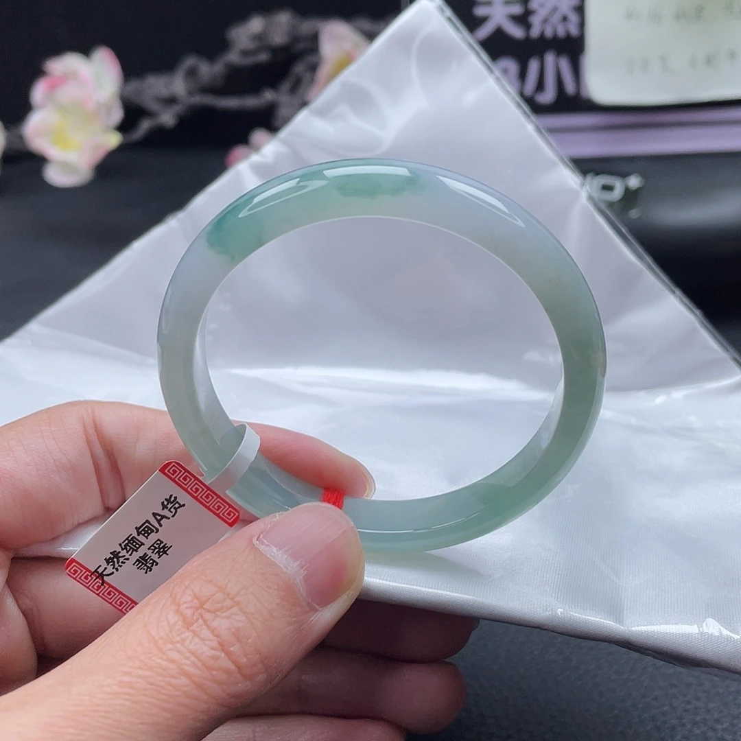 翡翠未镶嵌手镯手镯53