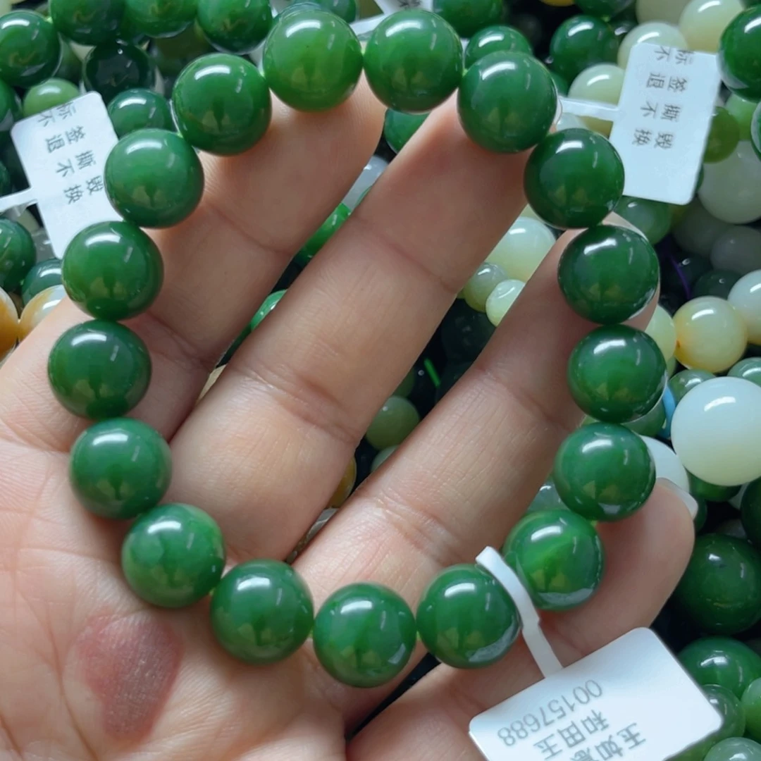 和田玉手链未镶嵌