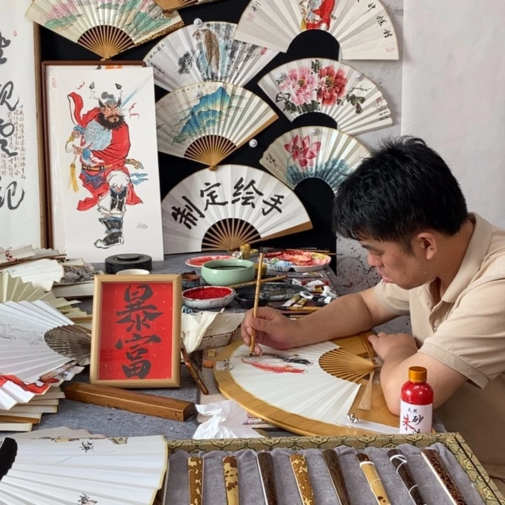 小***墩书法孙老师6寸玉竹