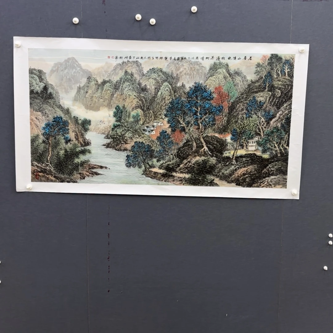 国画卡纸的制作方法是用