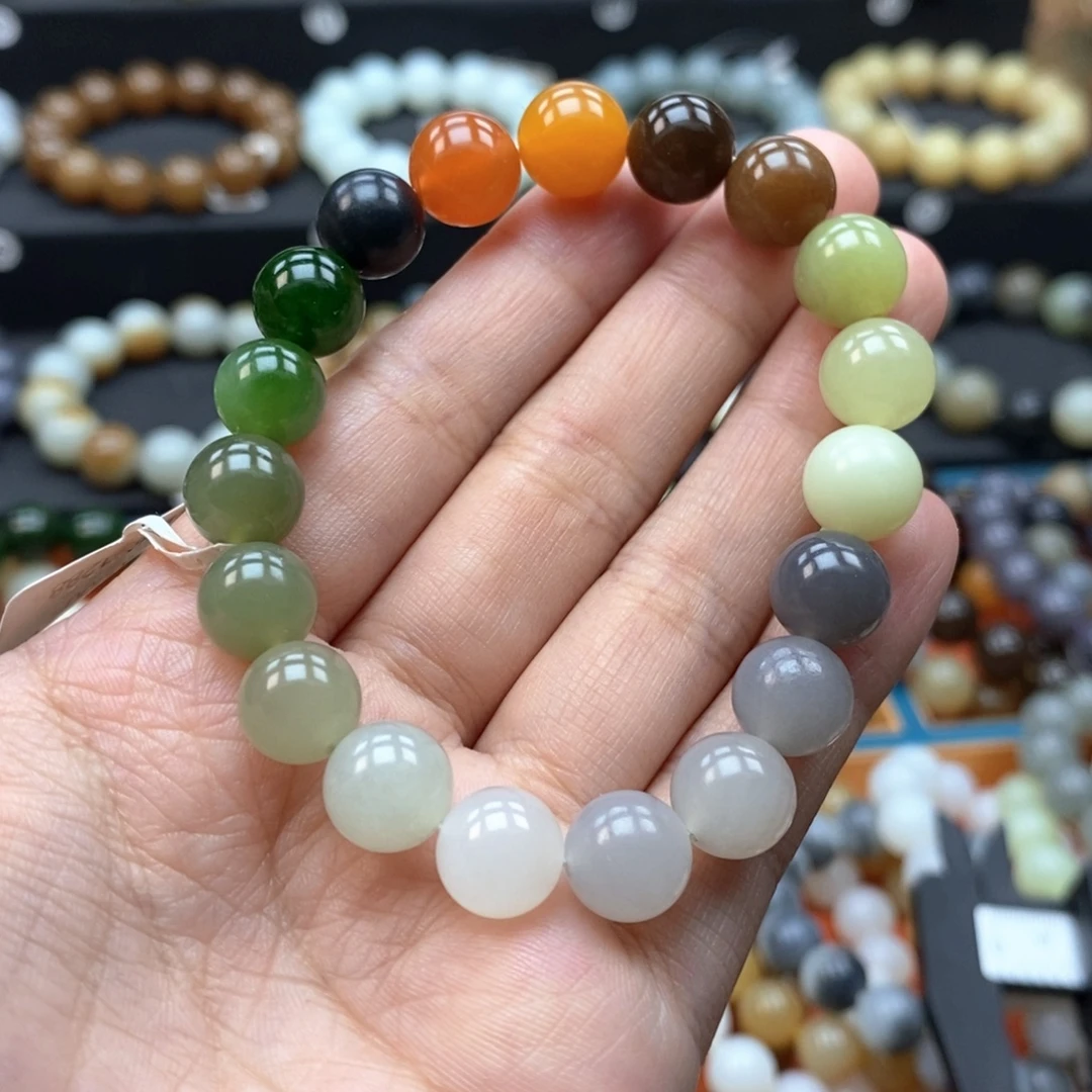 未镶嵌手串和田玉L卡10