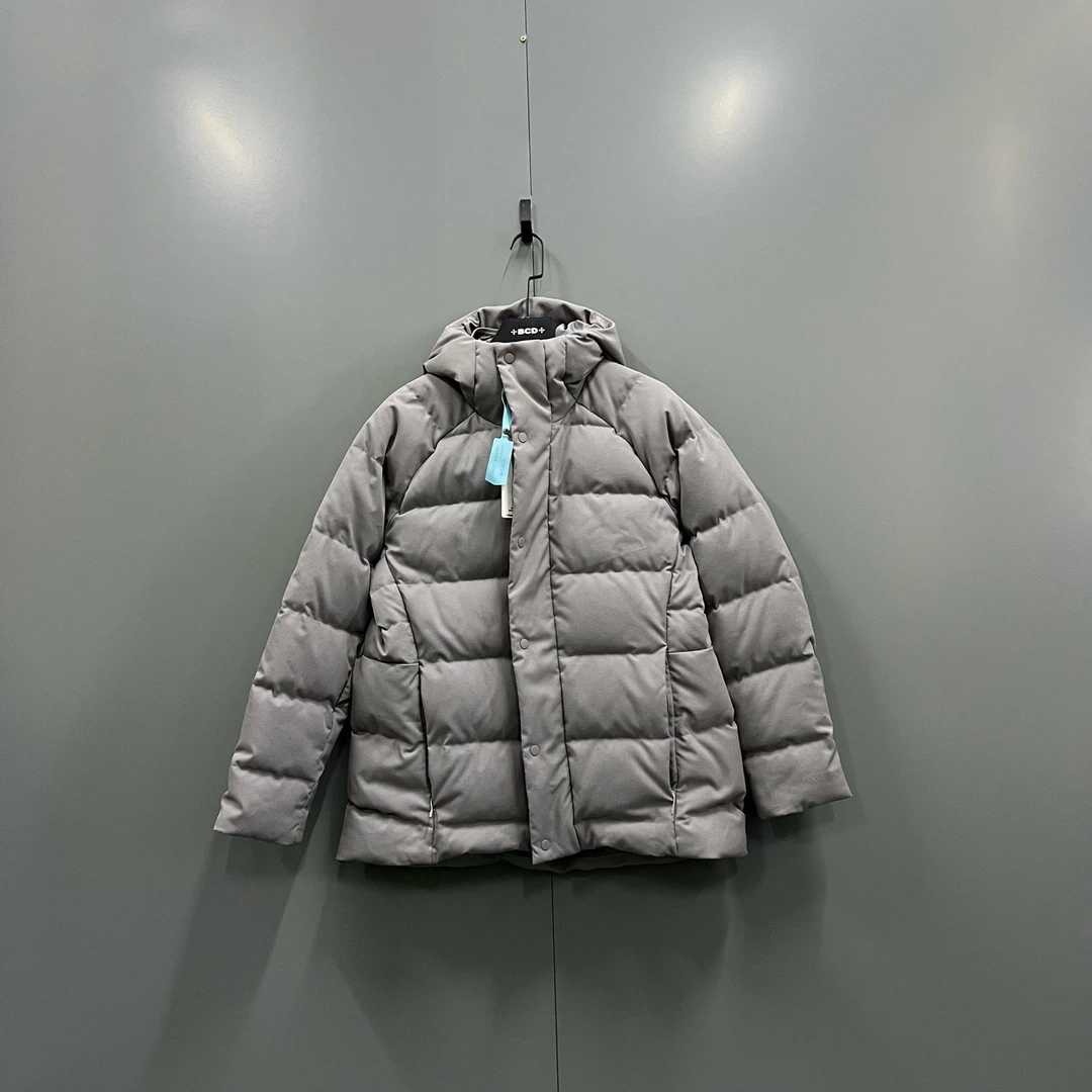 99新 Diesel （ll）lulu纯色单排扣连帽羽绒服 S码/98新205938