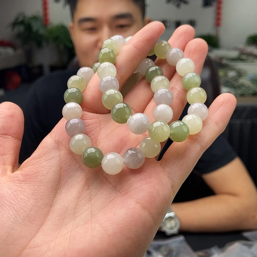 和田玉未镶嵌颈饰手串 颜色多样性发拍一发一