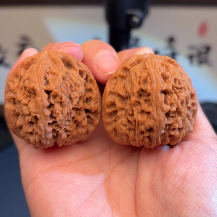 核桃南将石文玩核桃40
