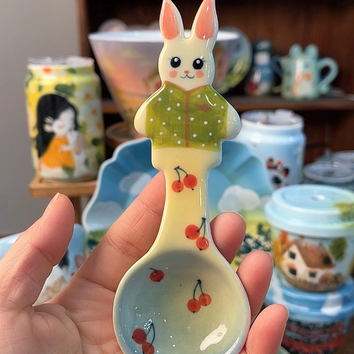 陶景德镇釉下手绘陶瓷