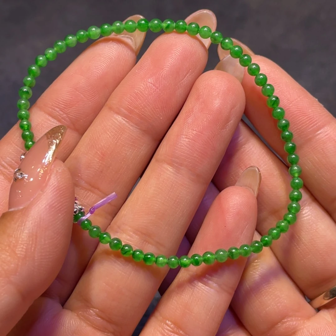 颈饰未镶嵌翡翠手串