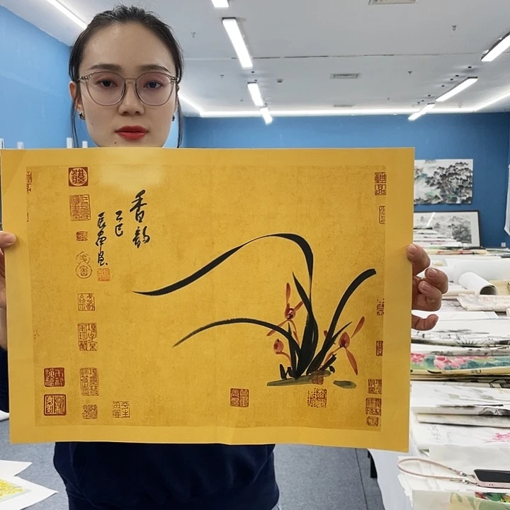 国画纯手绘国画作品