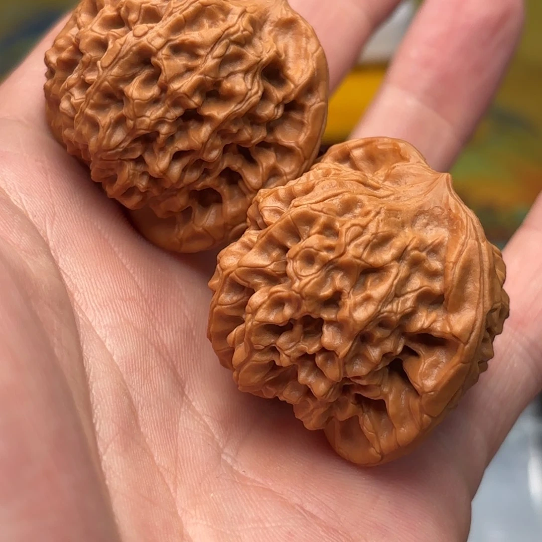 文玩核桃把件柠*40秦闷