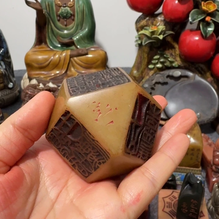 梦***里石材手工艺品摆件