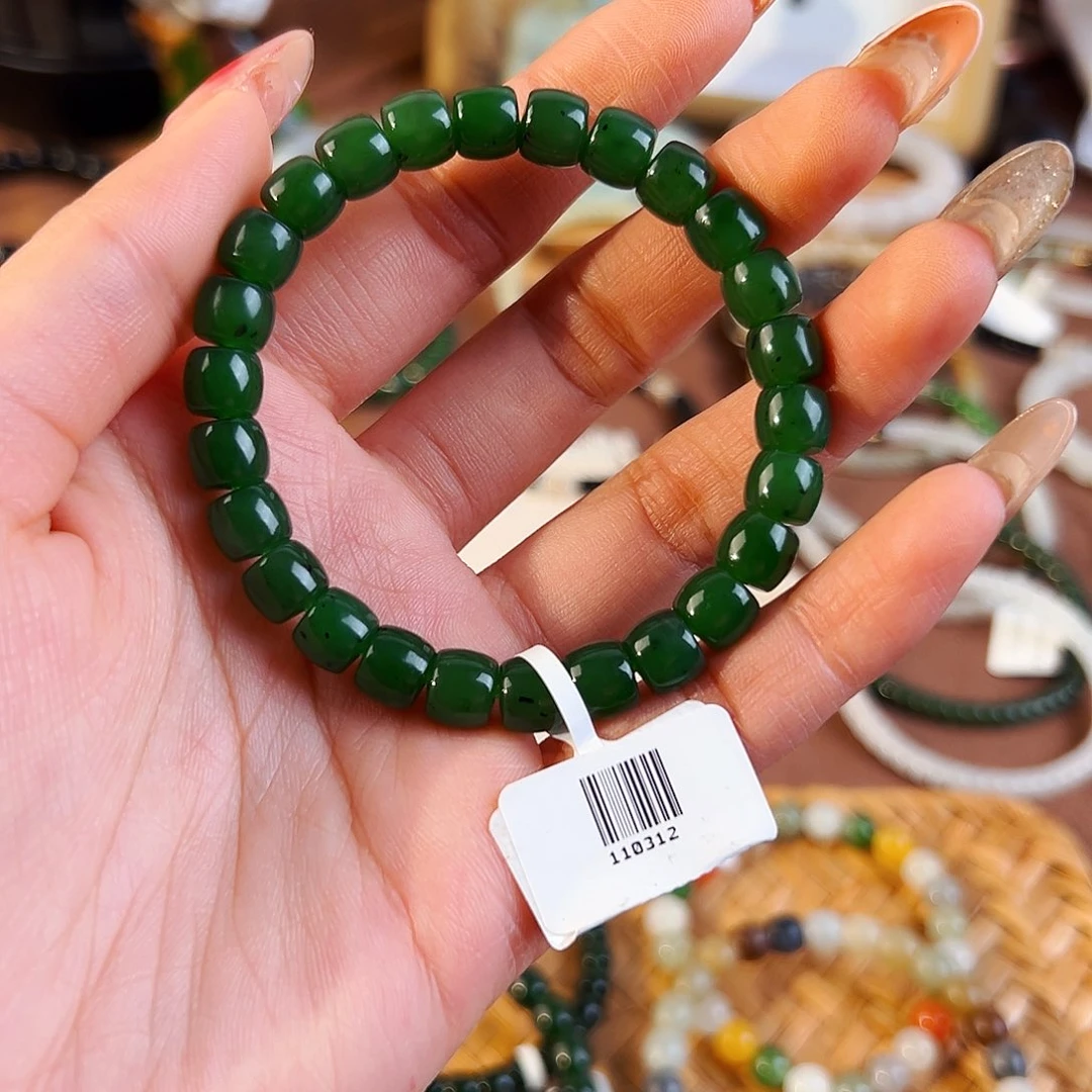 和田玉未镶嵌手串