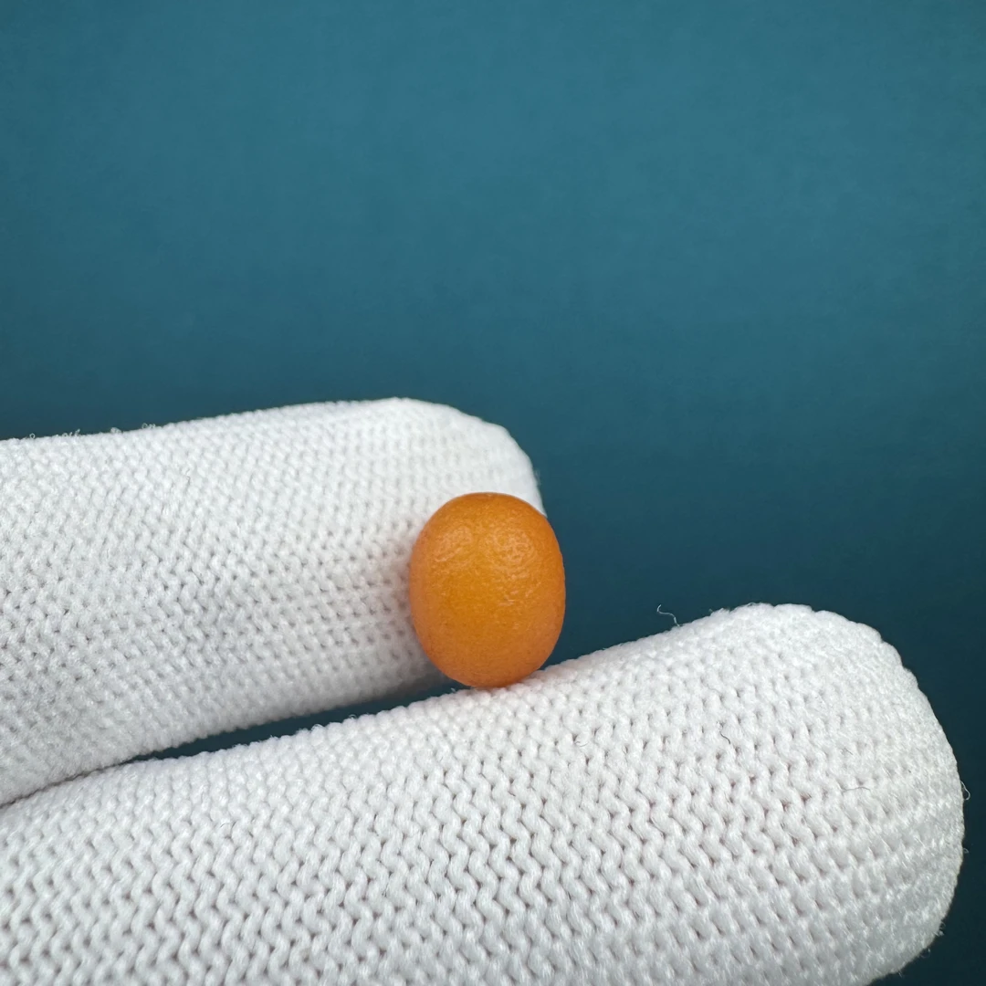 A8322天然原矿蜜蜡 老蜡枣珠8*10mm支持鉴定 假一罚十