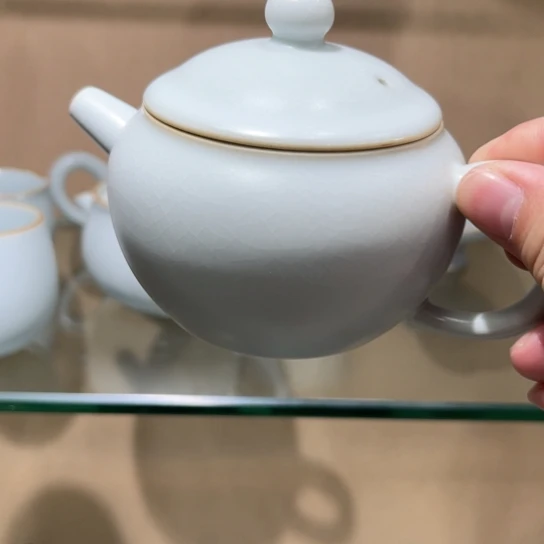 瓷片陶瓷茶具汝瓷茶具