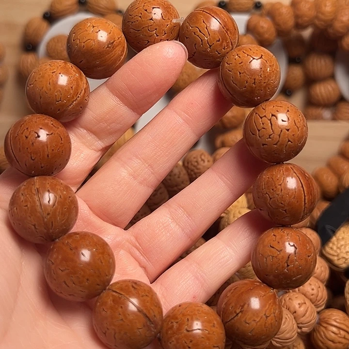 吊坠桃核桃核光柱肌肉纹18尺寸