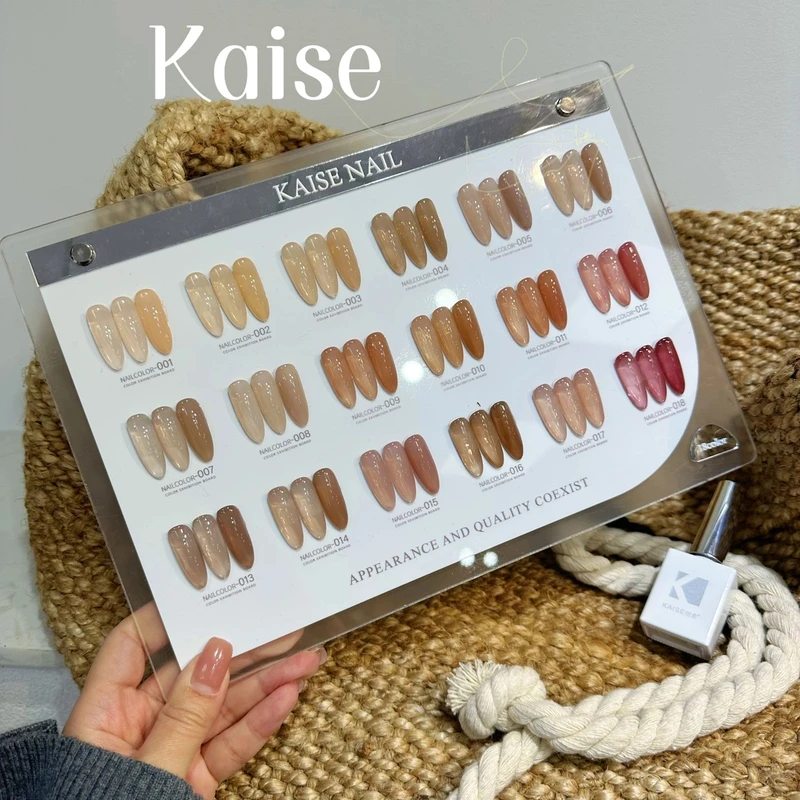 3月新款:8色白茶冰透爆款裸肤百搭通勤甲油胶拓客显白透色胶