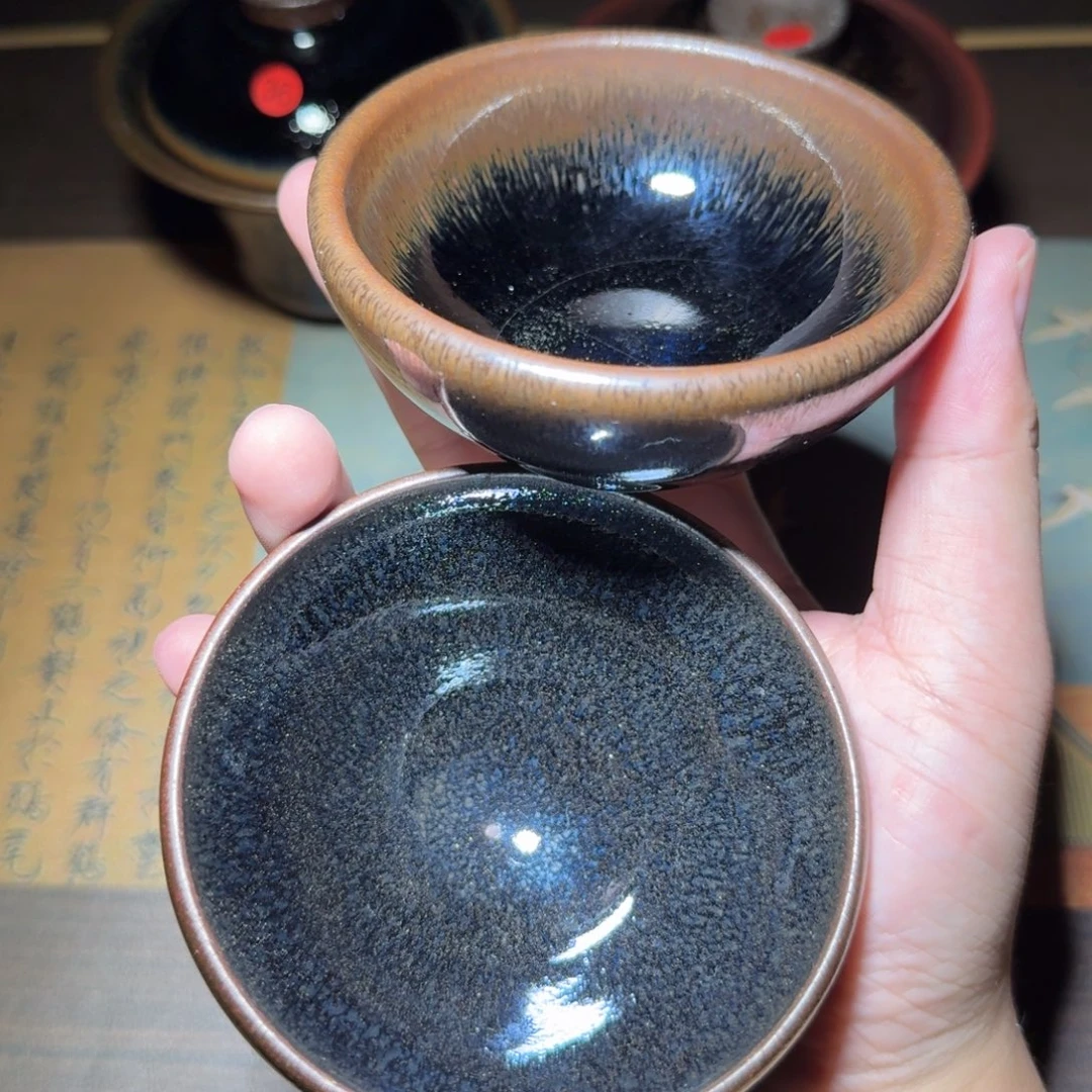 蛋***子建盏龙窑柴烧手工