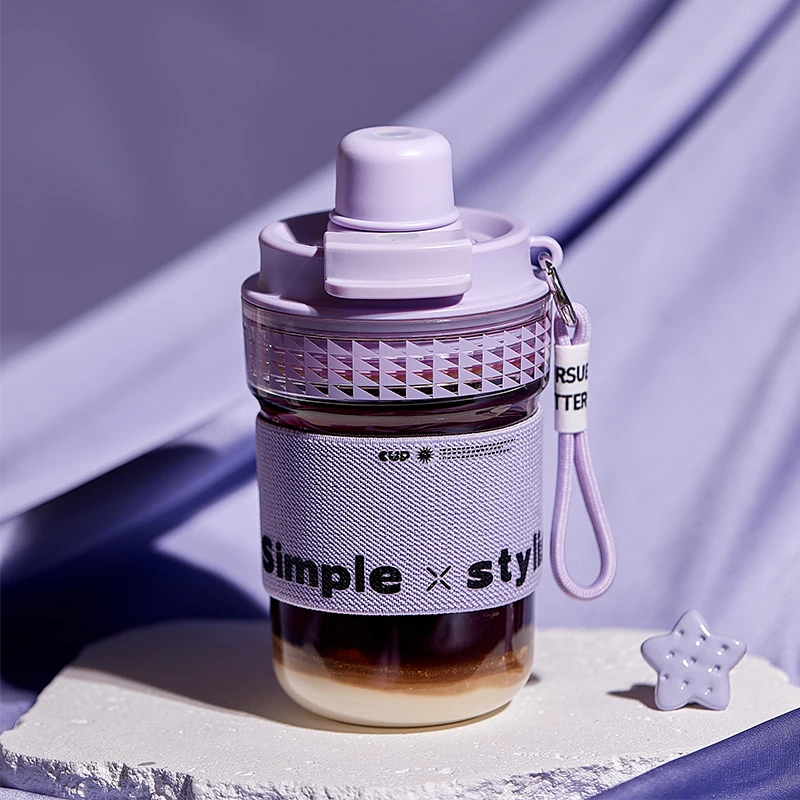 【希乐扣】2025新款嘟嘟双饮杯咖啡杯夏季高颜值便携桌面办公杯