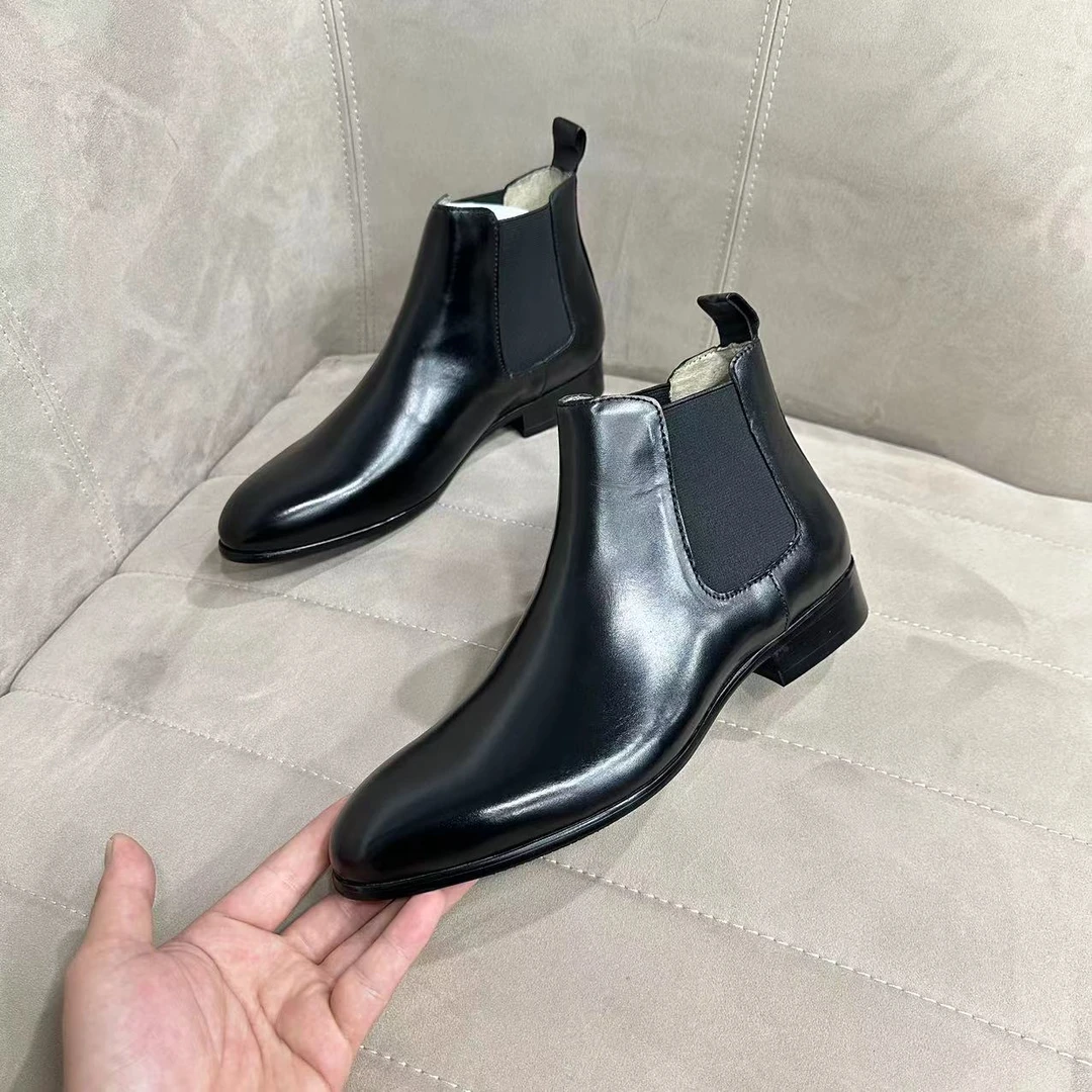 加拿大轻奢男款切尔西靴（皮鞋码）