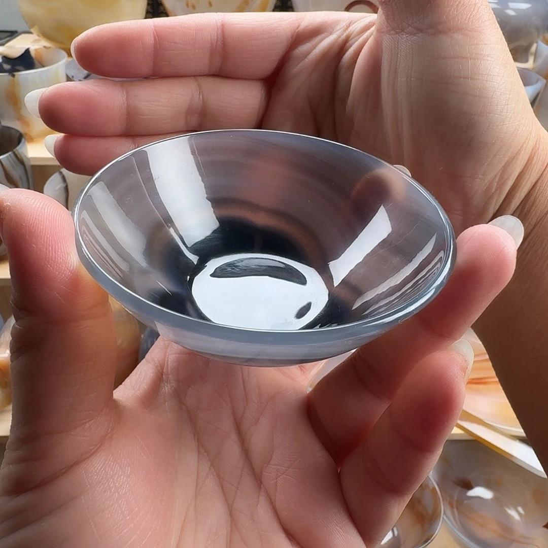 玛瑙/玉髓未镶嵌茶杯