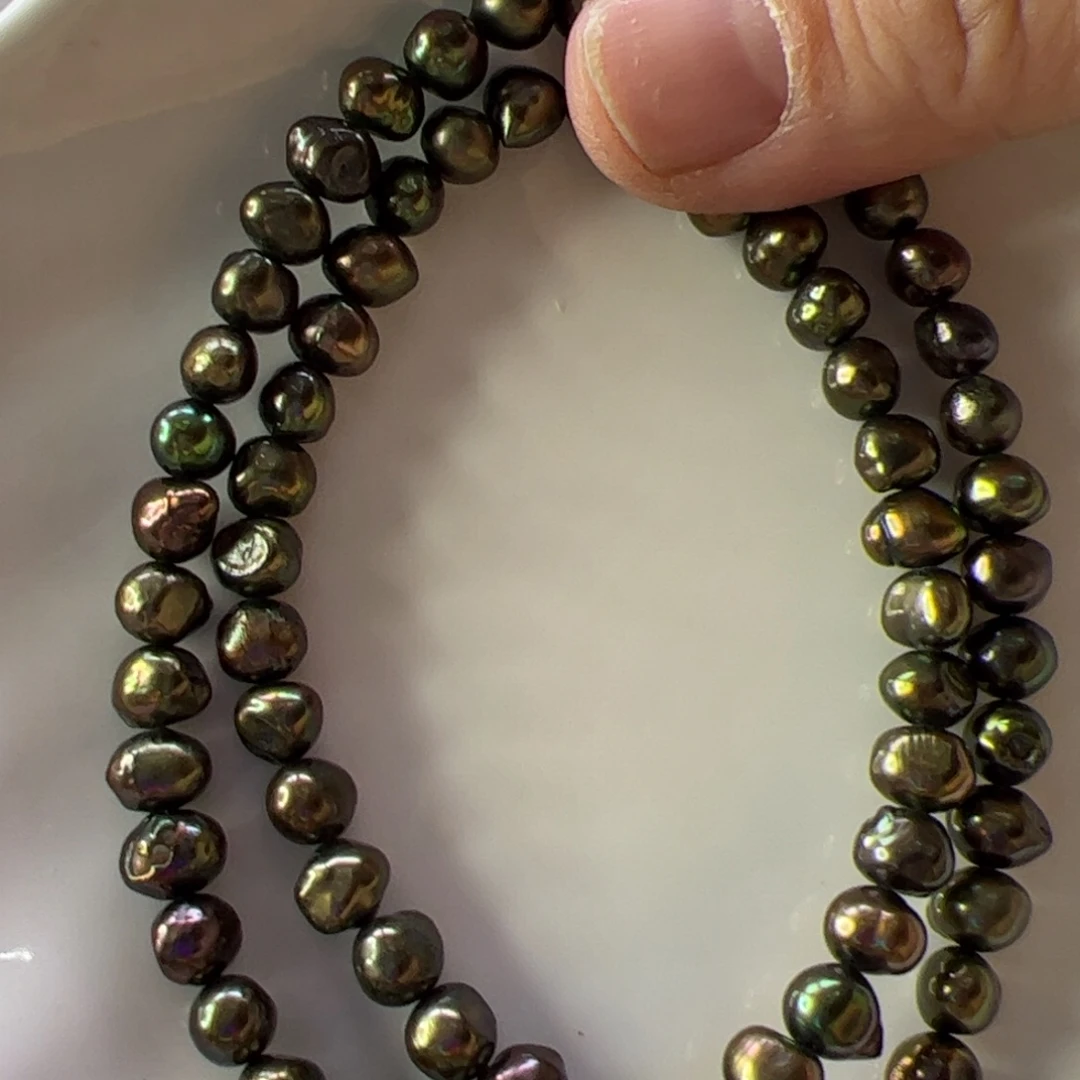 手绳合金淡水珍珠